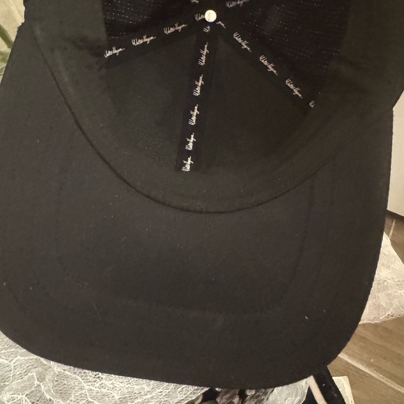 Walter Hagen Men's Grid Golf Hat Black O/S - Picture 14 of 14